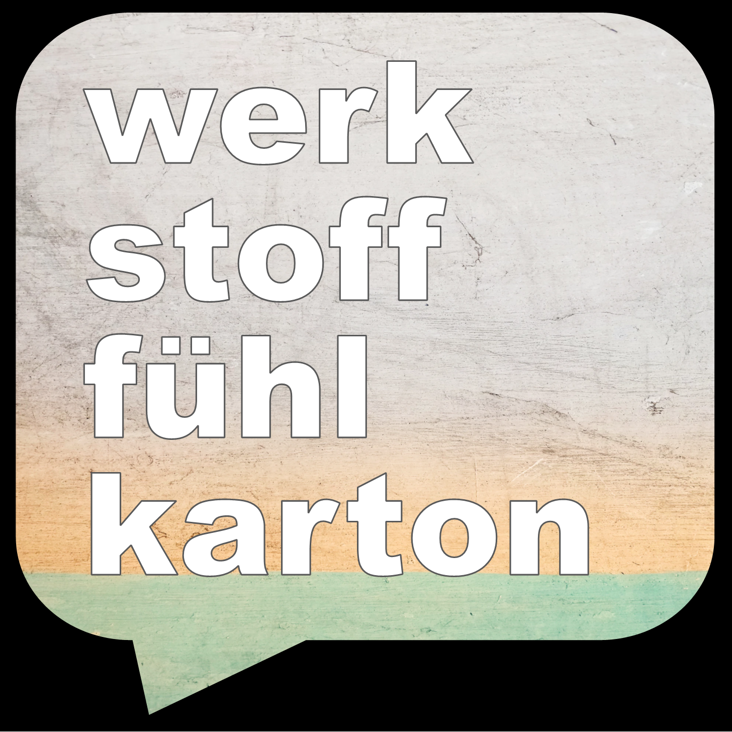Werkstofffühlkarton Werkstofffühlkarton